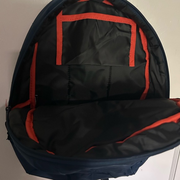 Transformers Autobot Retro Puff Navy Blue Backpack with Red Accents - Picture 3 of 3